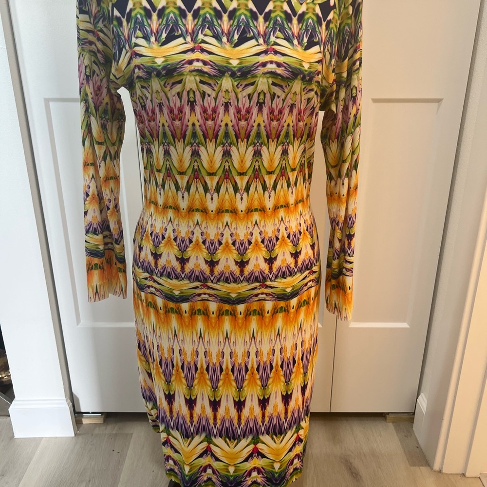 Bright, soft Cluny dress, size 8